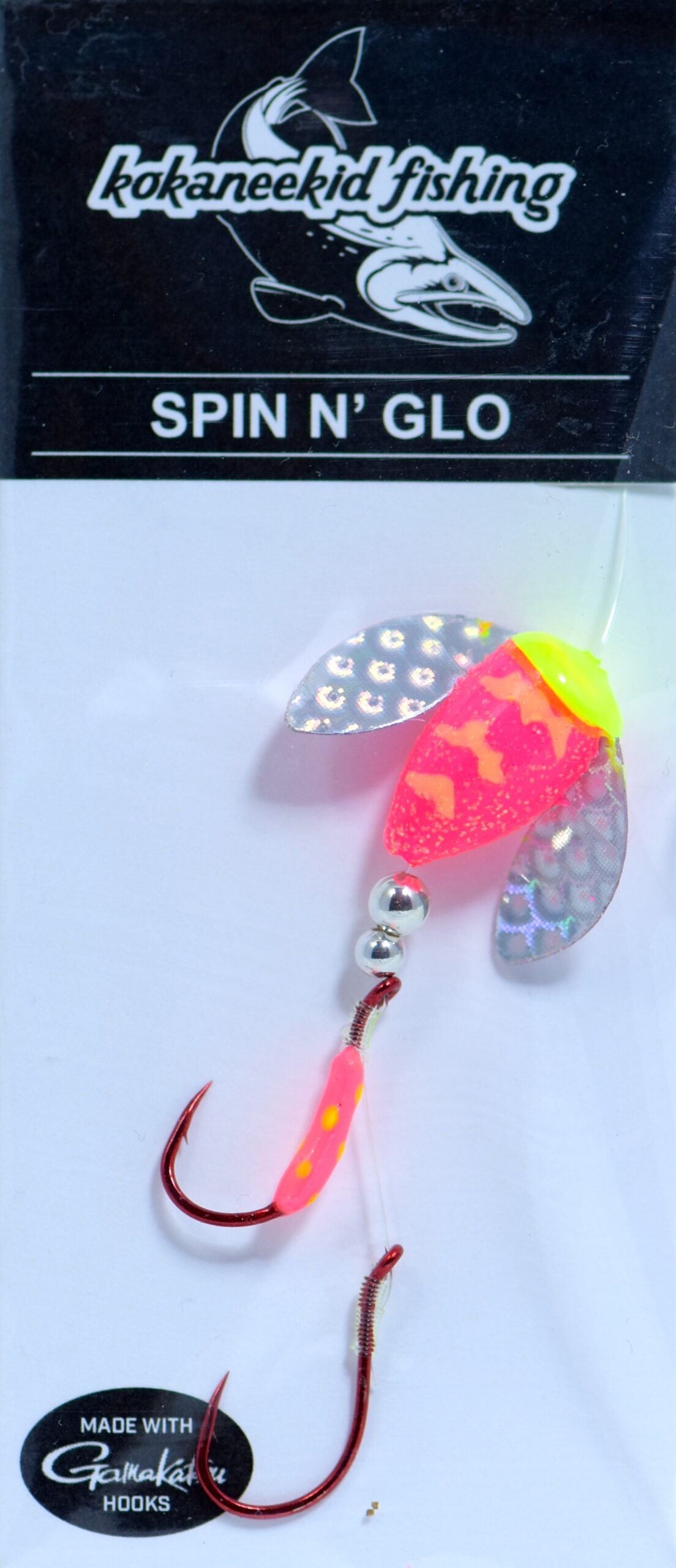 Spin N Glo - Glitter Pink Chartreuse Tiger #2