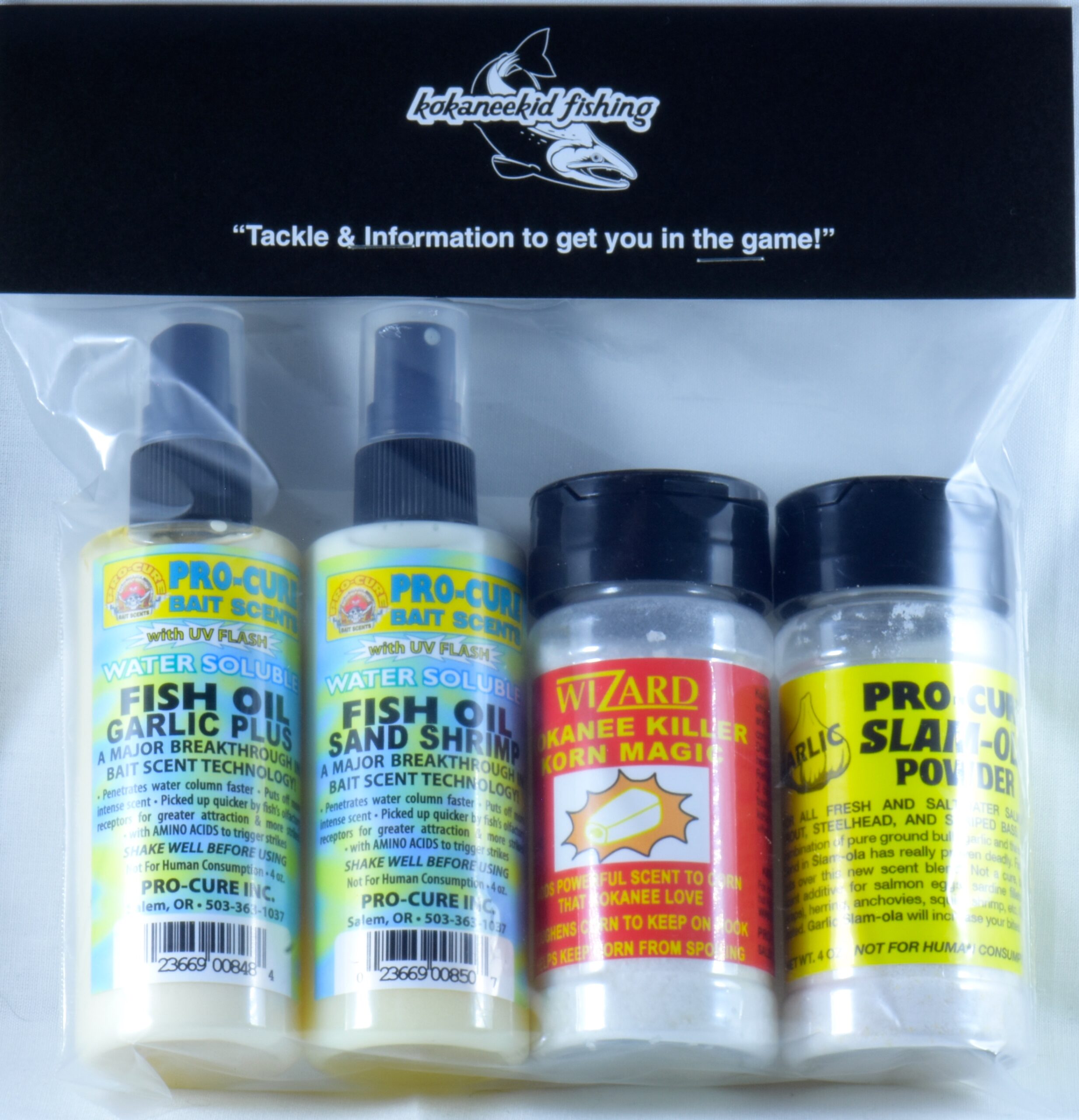Pro-Cure Garlic Shrimp Scent Pack - Kokaneekid Fishing